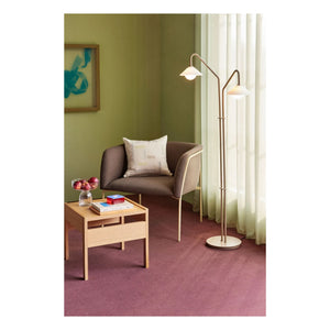 Hübsch - Como floor lamp | Beige