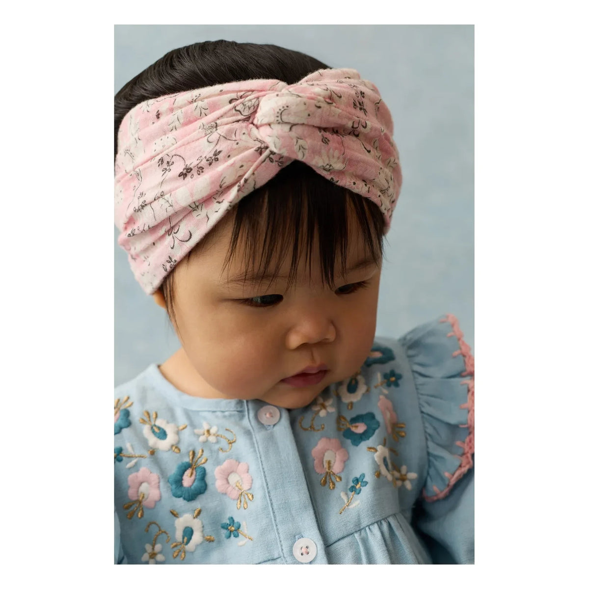 Louise Misha - Julie Organic Cotton Headband | Pink