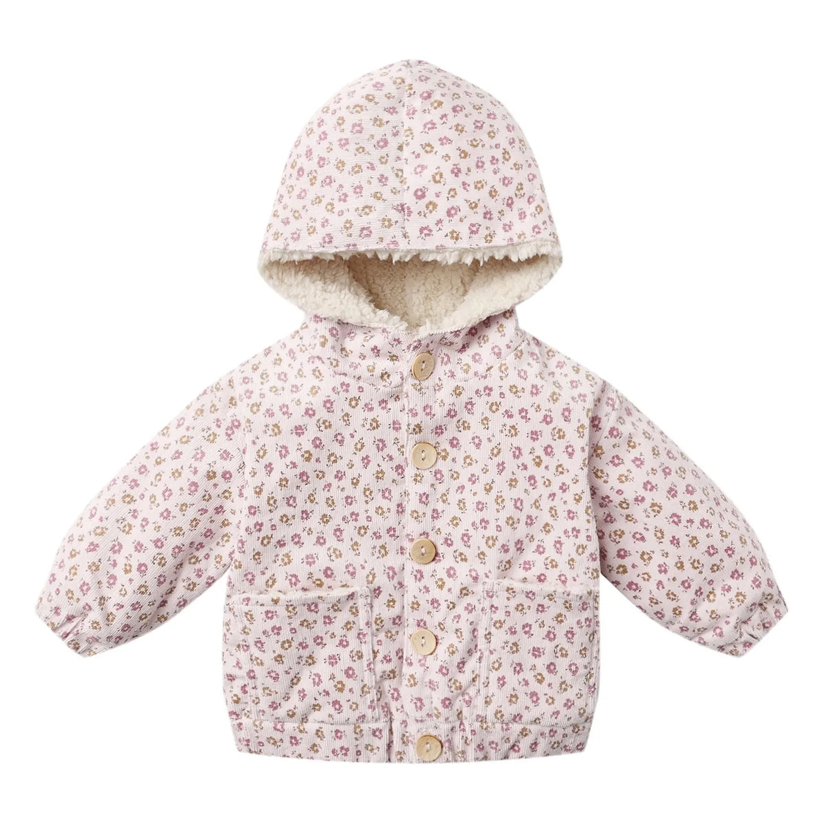 Quincy Mae - Fleurie Velvet Organic Jacket | Lilac
