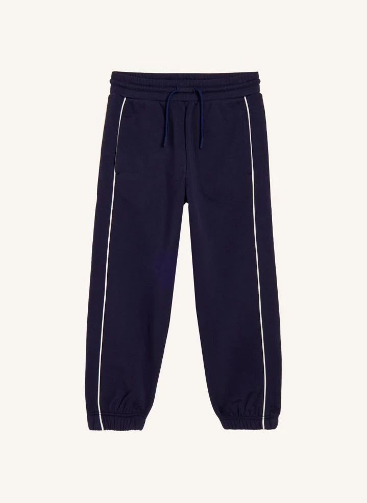 Stella McCartney Kids - Drawstring Joggers | Dark Blue