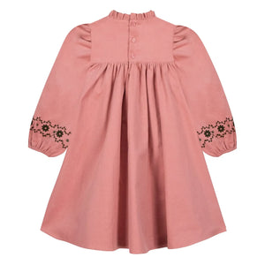 Bonton - Pauline Embroidered Dress | Pink