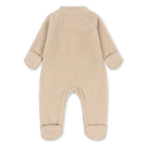Konges Sløjd - Safa Recycled Fiber Sherpa Romper | Beige