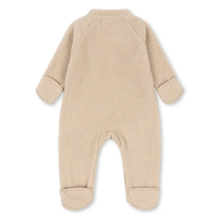 Konges Sløjd - Safa Recycled Fiber Sherpa Romper | Beige