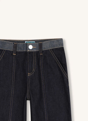 Kenzo - Wide-Leg Jeans | Dark Blue