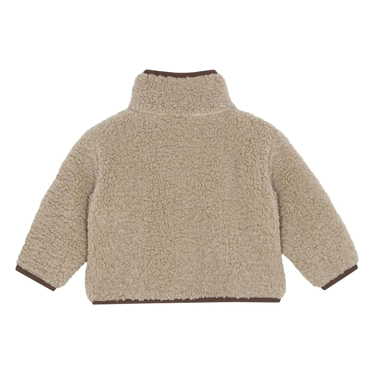 The Campamento - Smiley Sherpa Jacket | Ecru