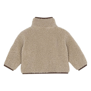 The Campamento - Smiley Sherpa Jacket | Ecru
