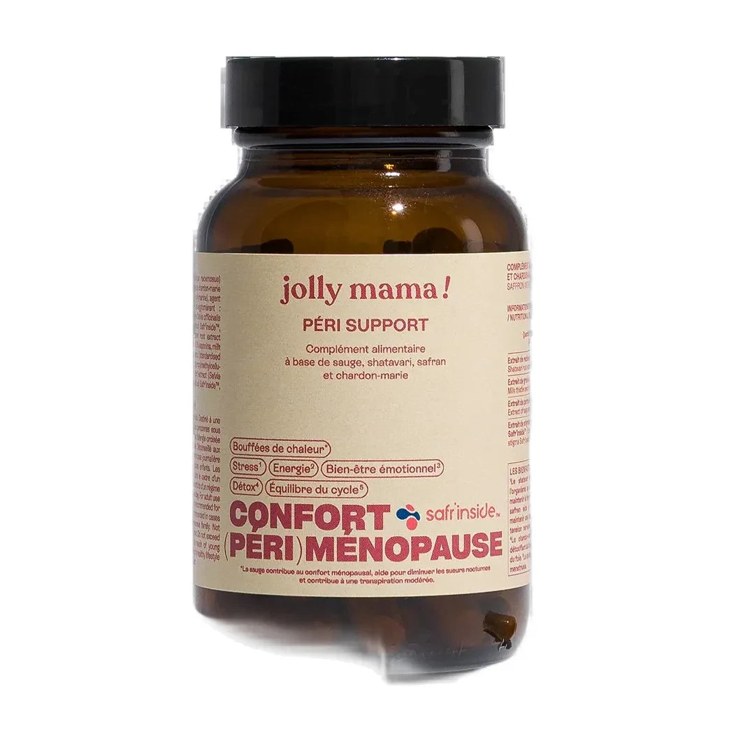 Jolly Mama - Peri Support Herbal Supplement - 60 capsules