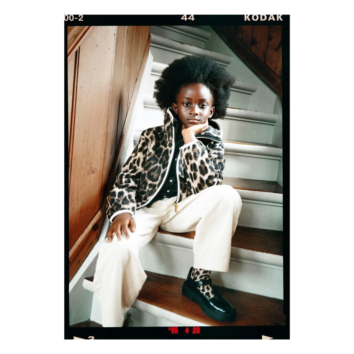 Molo - Uliana Leopard Recycled Fiber Jacket | Brown