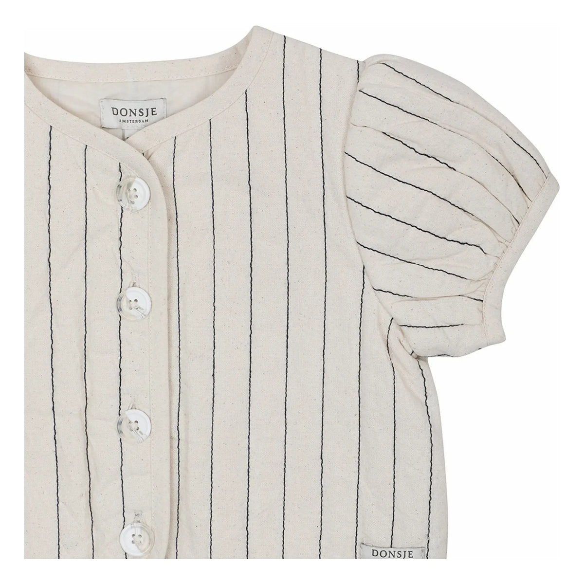 Donsje - Milenna Short-Sleeve Jacket | Ecru