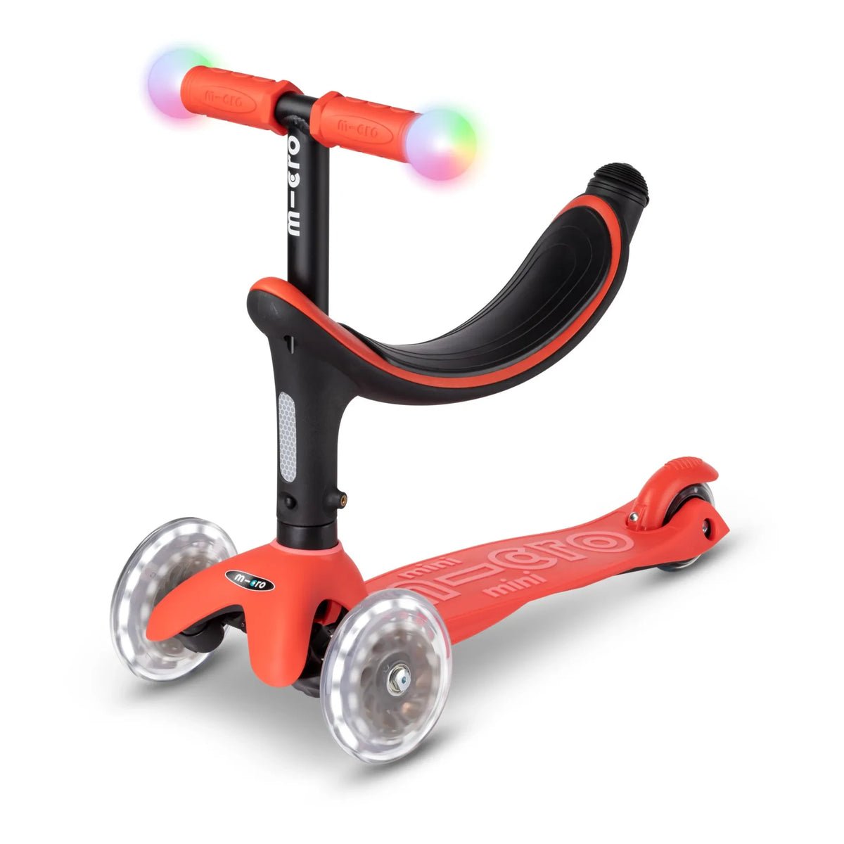Micro - Mini 3-in-1 LED Scooter | Red