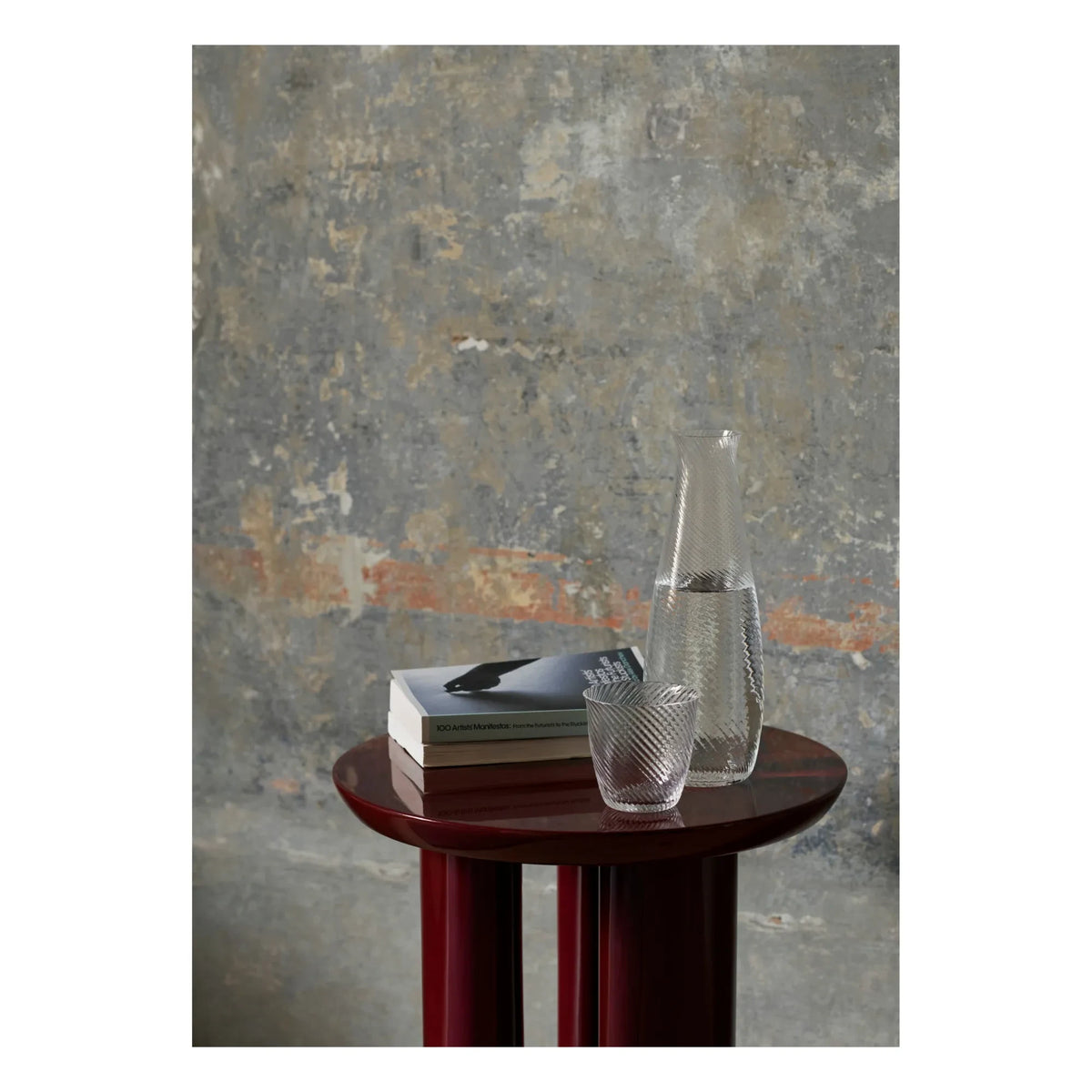 & Tradition - Tung JA3 Side Table | Dark Red