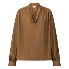 Laurence Bras - Juulivo Cotton Blouse | Brown