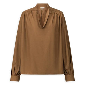 Laurence Bras - Juulivo Cotton Blouse | Brown