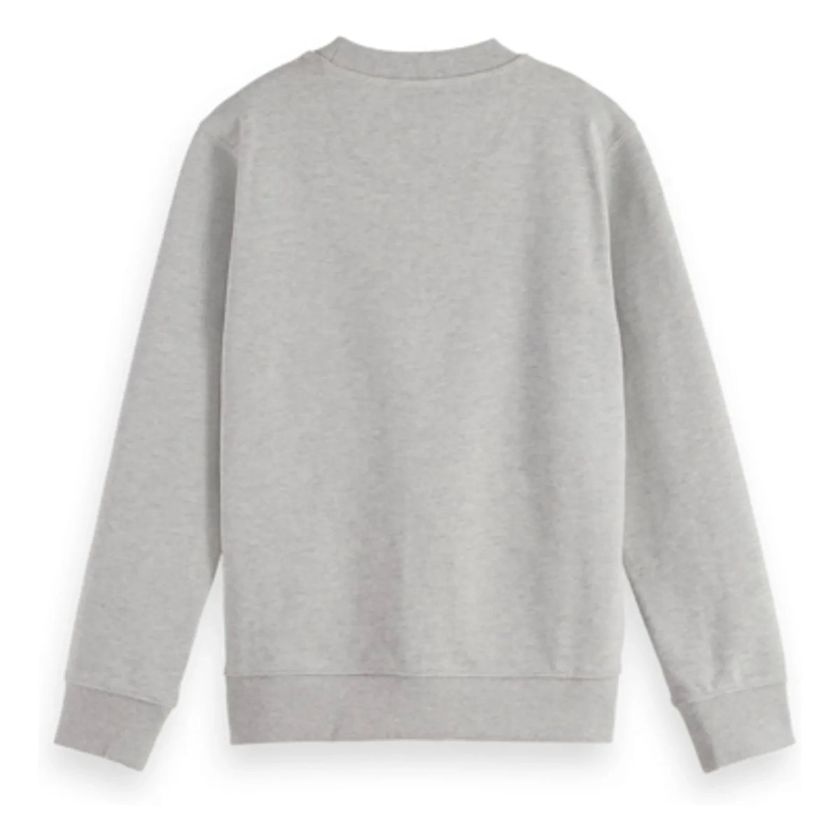 Scotch & Soda - Logo Patch Sweatshirt | Grey Melange