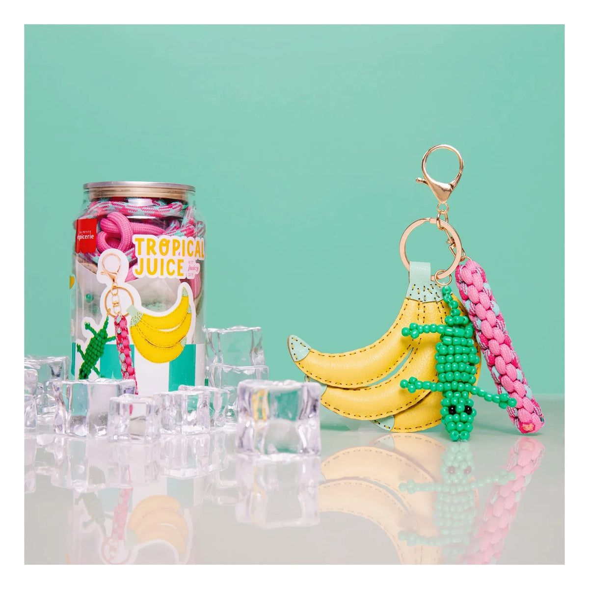 La Petite Épicerie - Pshiiit Keychain Set - Tropical Juice