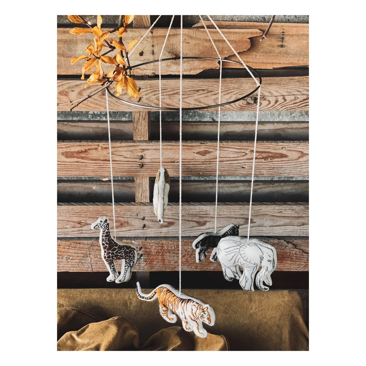 Numero 74 - Wild Animal Organic Cotton Mobile