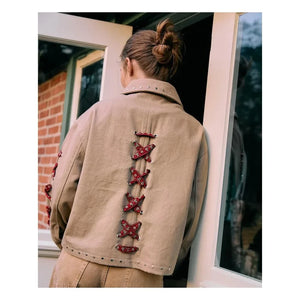 SISSEL EDELBO - Dagny Organic Cotton Jacket | Sand