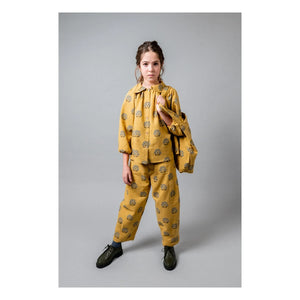 birinit - Arboleda organic cotton floral trousers | Yellow