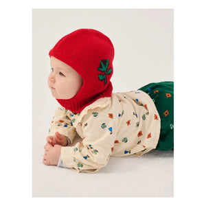Bobo Choses - Flower Patterned Corduroy Organic Cotton | Green