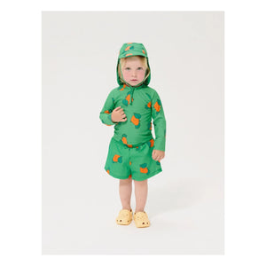 Bobo Choses - Orange Baby Swim Shorts | Green