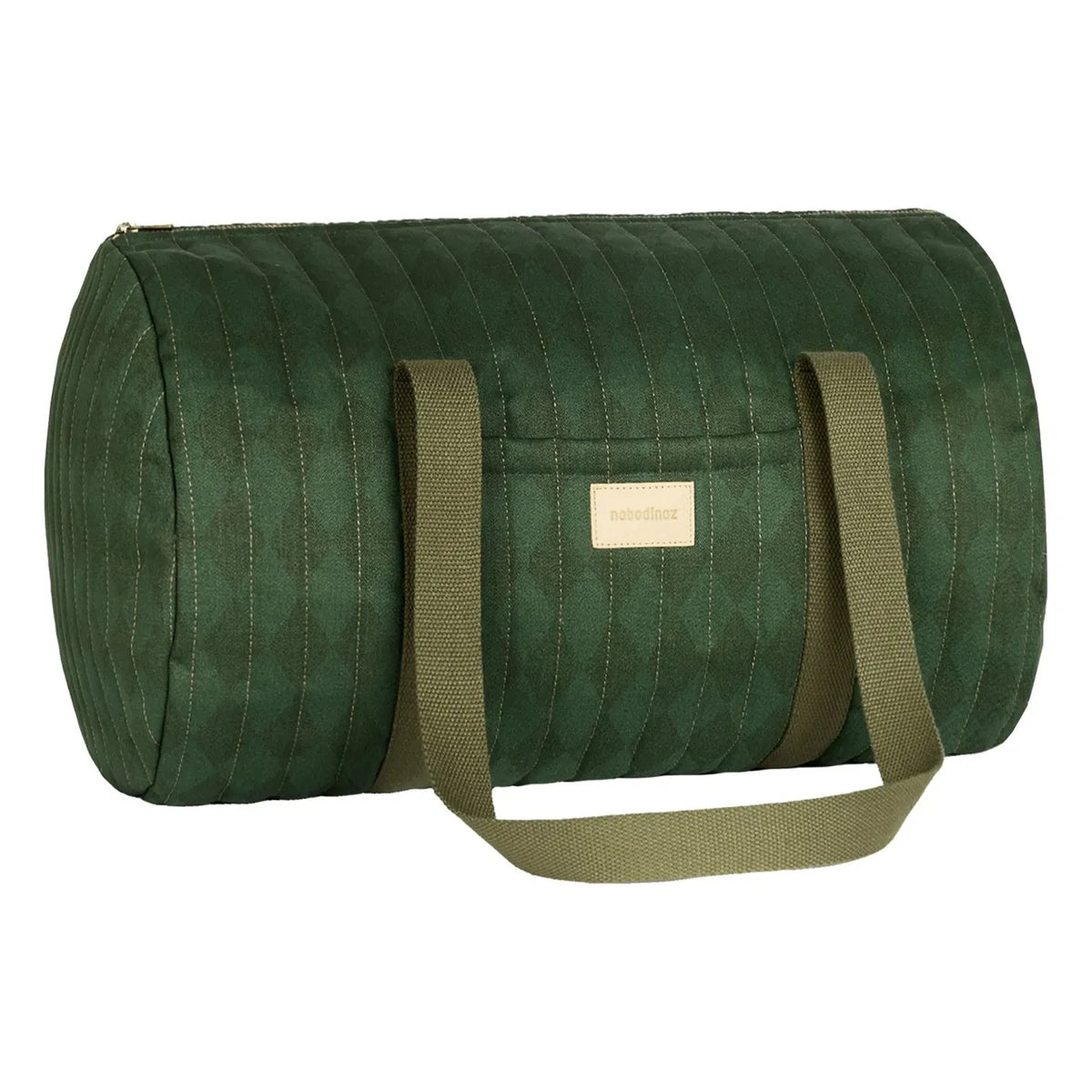 Nobodinoz - Hyde Park Diamonds Weekend Bag | Green
