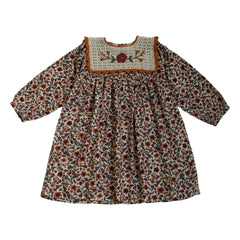 Kalinka - Nancy Fleurie Dress | Rust
