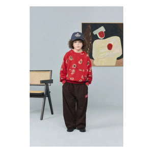 The Animals Observatory - Stag organic cotton jogger | Brown