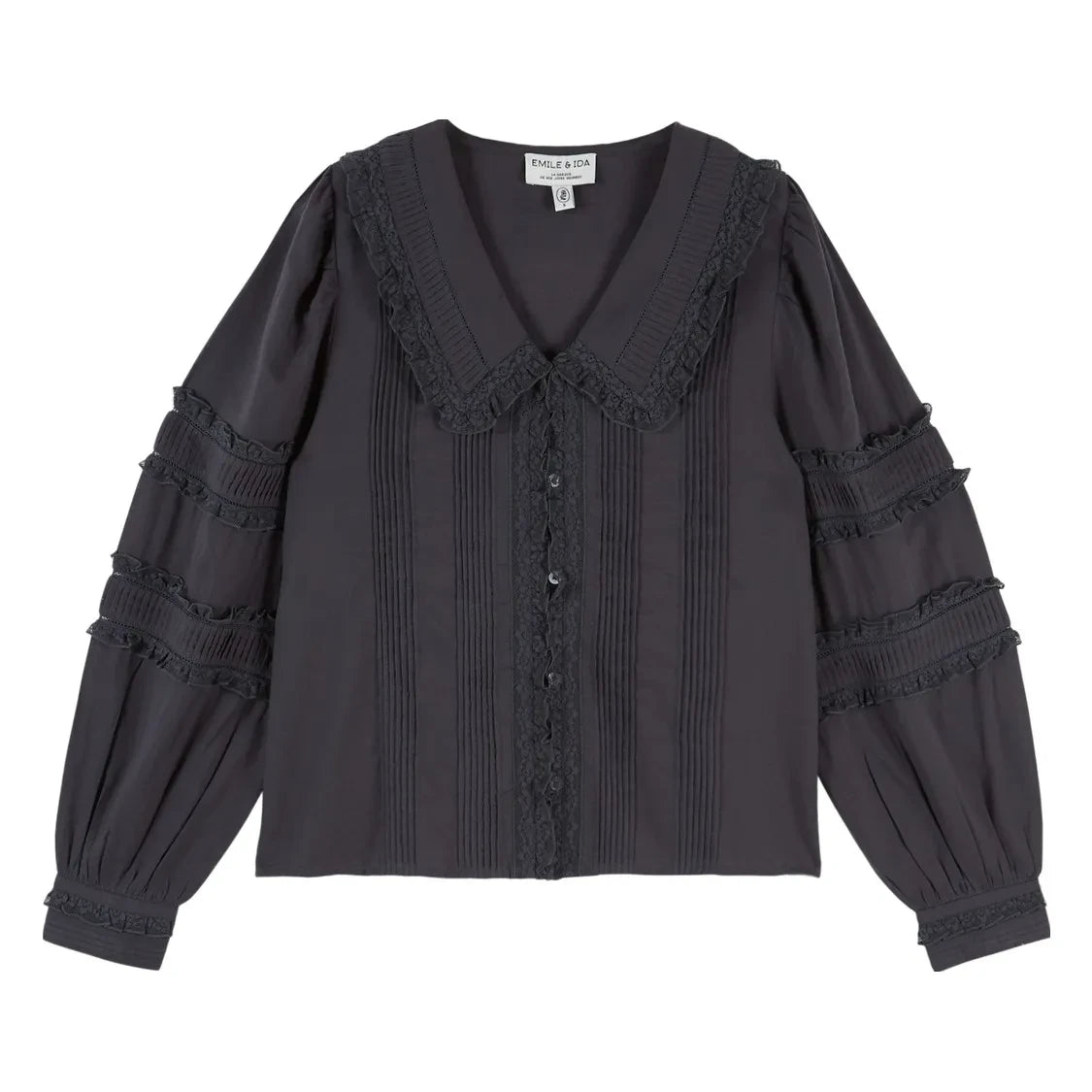 Emile et Ida - Vintage Ecume blouse | Carbon