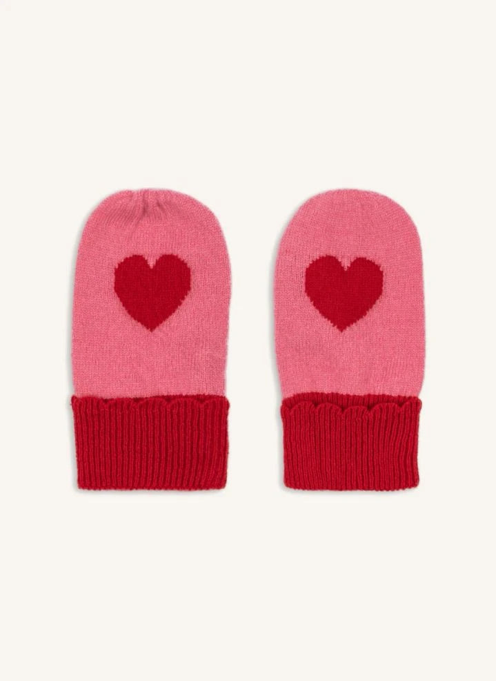 Konges Sløjd - Collette Wool Fingerless Gloves | Pink