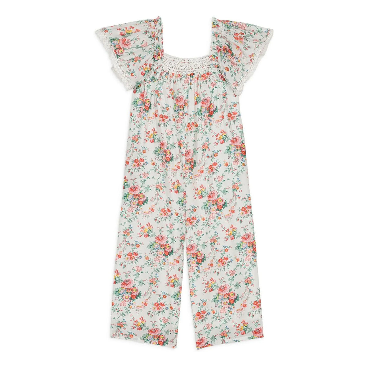 Louise Misha - Irene Organic Cotton Romper | Cream