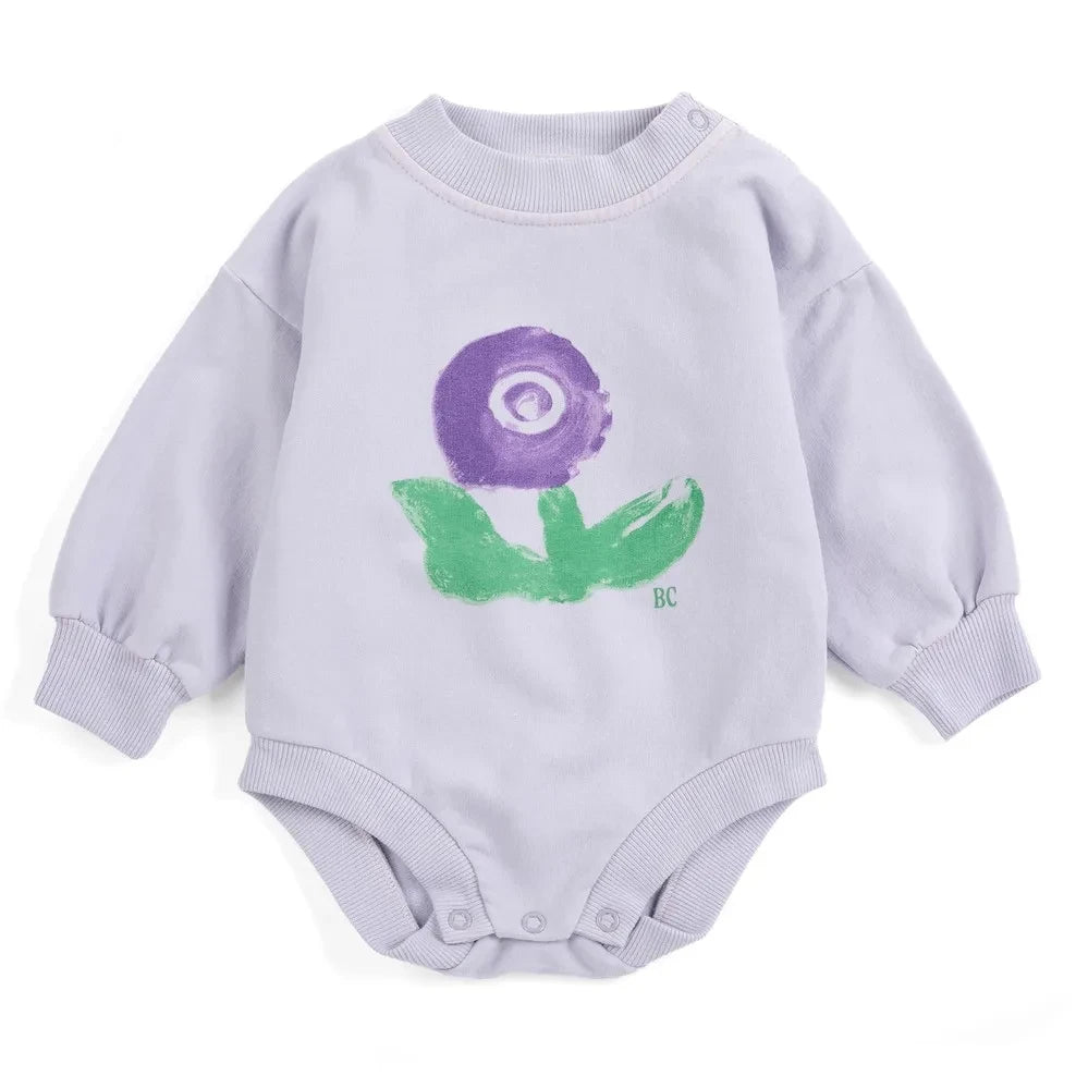 Bobo Choses - Body Sweat Flower Organic Cotton | Lavender