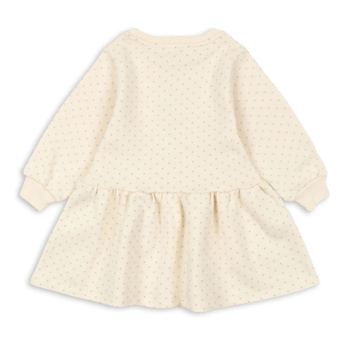 Konges Sløjd - Loupy Pois Organic Cotton Sweat Dress | Ivory