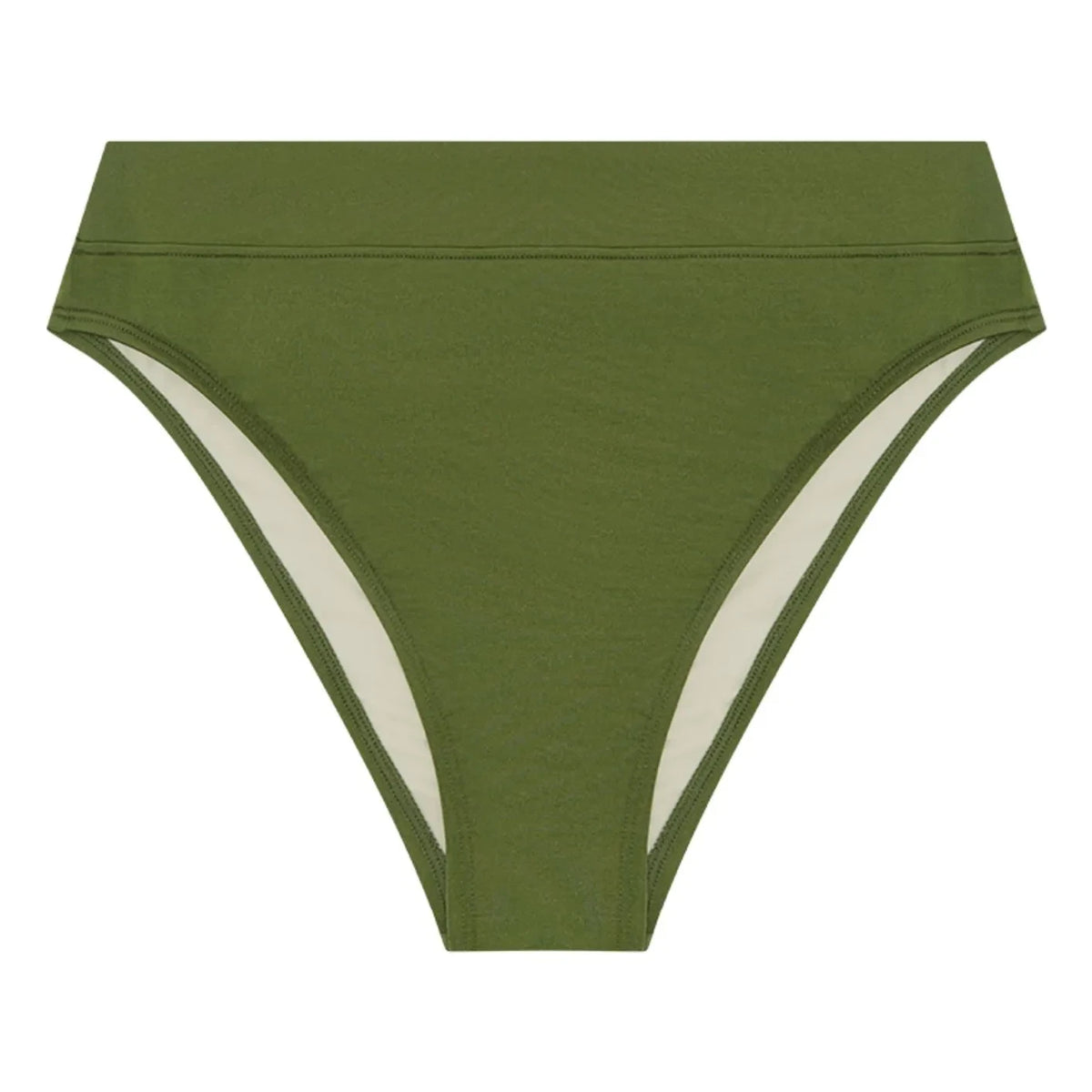 Peony - Olivine Recycled Fiber Jersey Bottom | Olive
