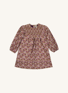 Bonton - Perle Fleurie Ruched Dress | Caramel