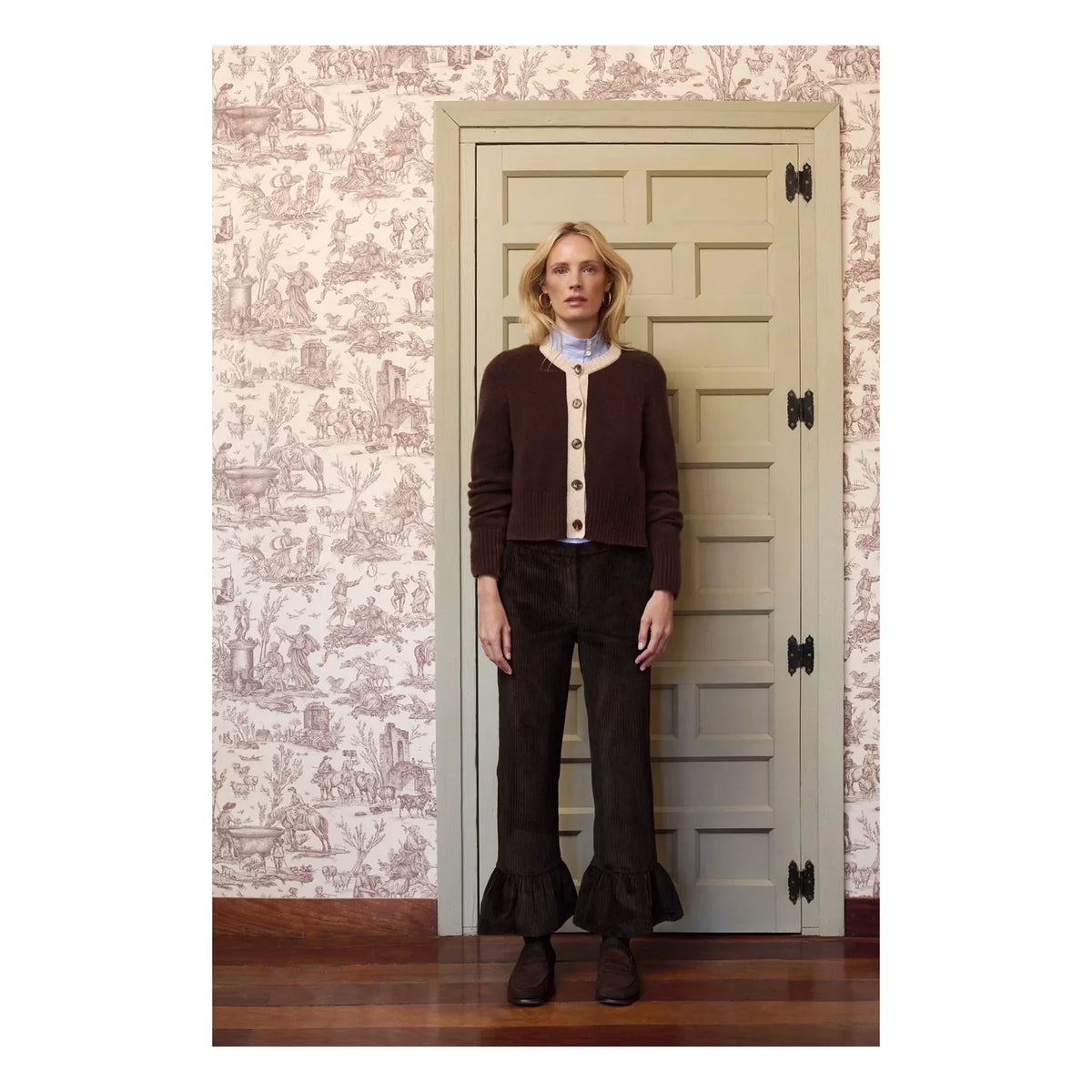 Maria de la Orden - Percy Cotton Trousers | Brown