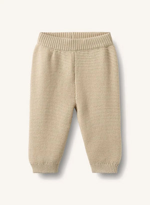 Wheat - Organic Cotton Vest and Pants Set | Ecru