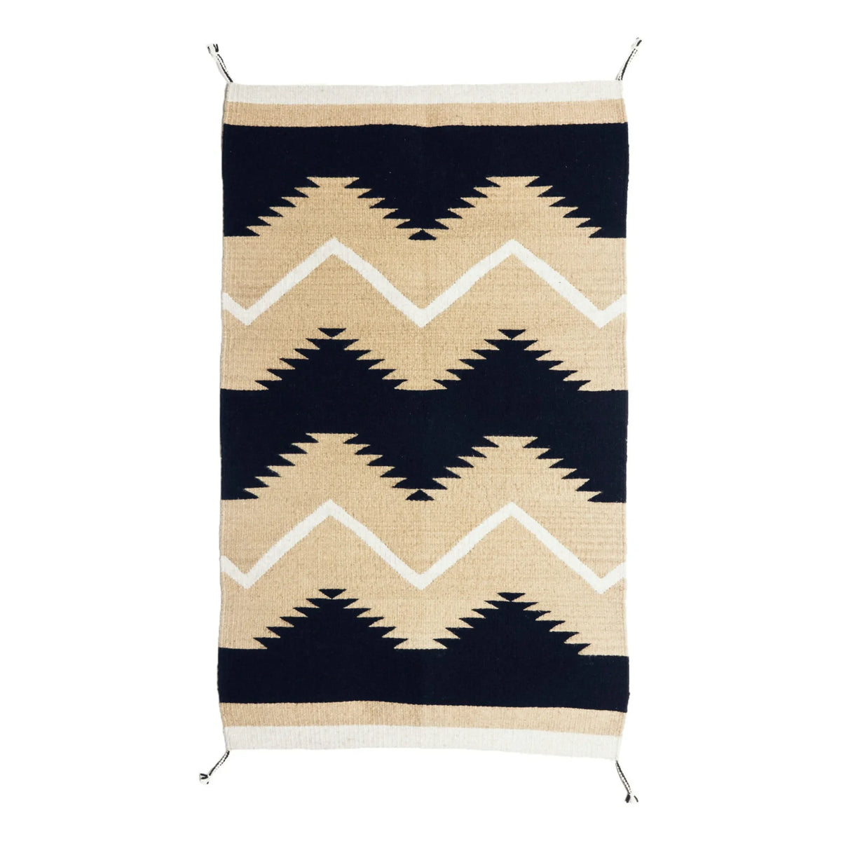 Coutume - Zapoteco Wool Rug | Beige