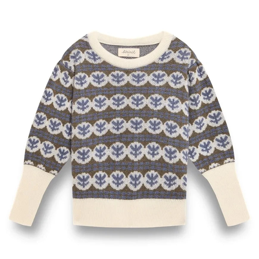 birinit - Julieta Merino wool sweater | Blue