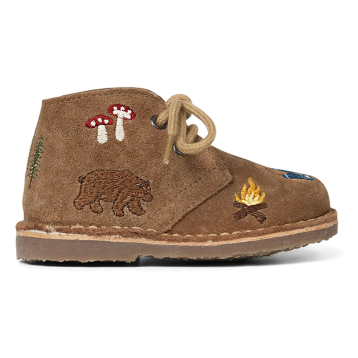Petit Nord - Embroidered Padded Boots - Uniqua Collection | Beige