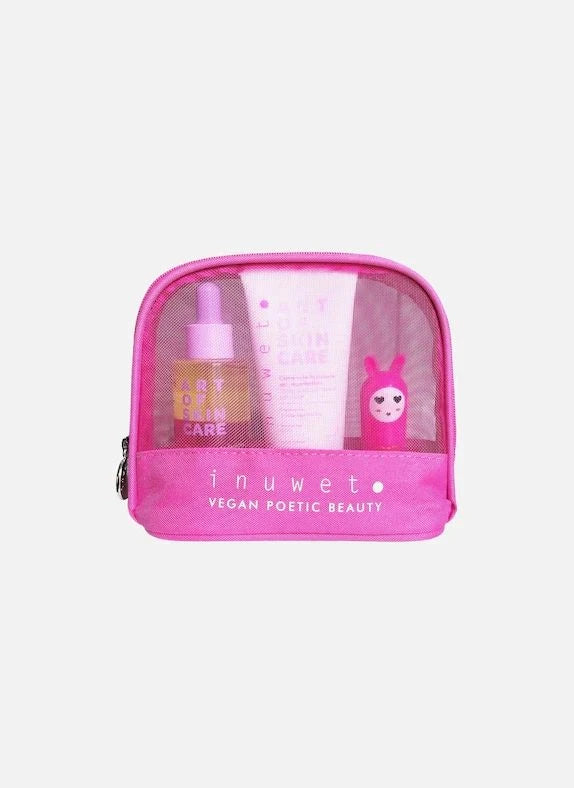 Inuwet - Rose'n Love travel pouch | Pink