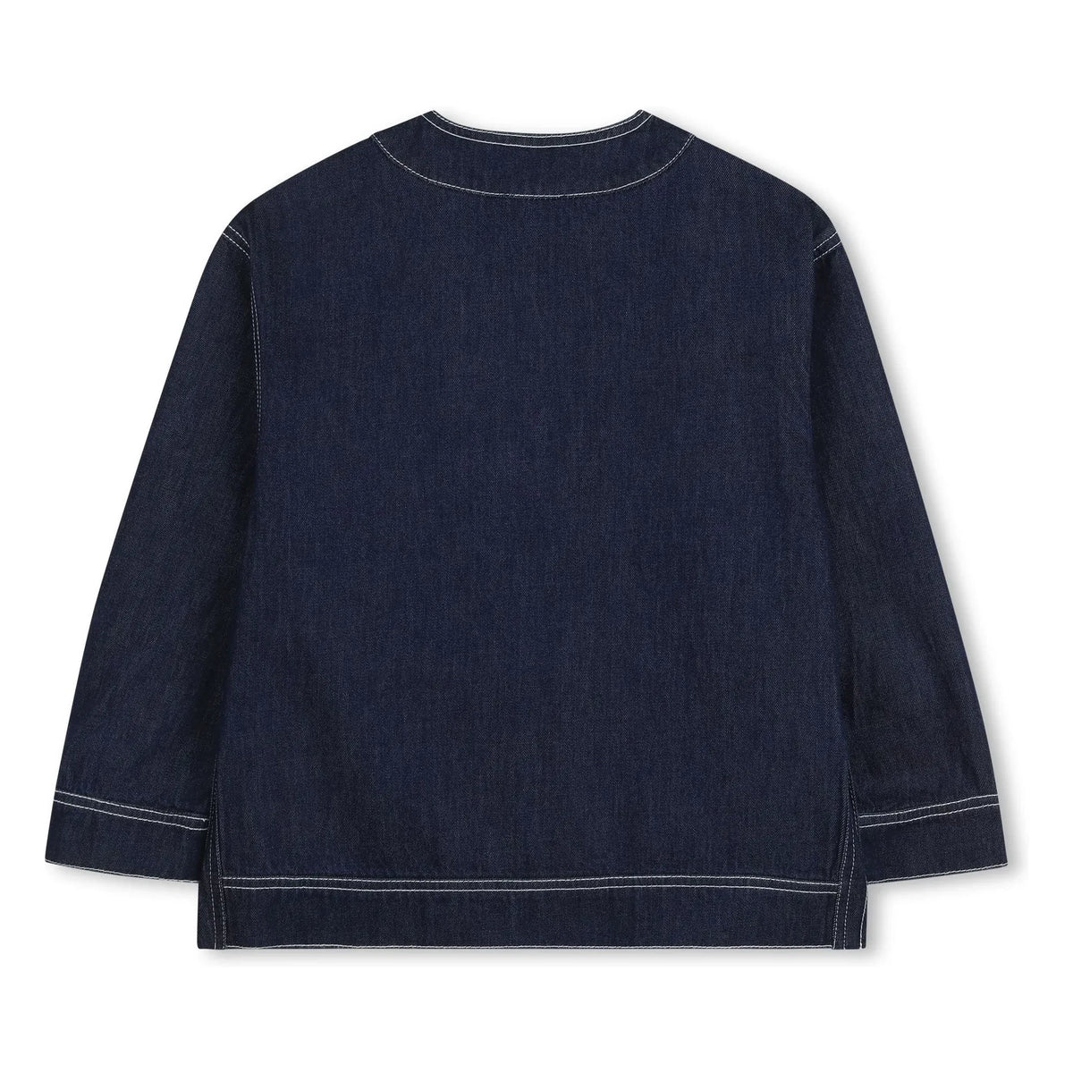 Kenzo - Denim V-neck Jacket Kenzo Garden | Dark Blue
