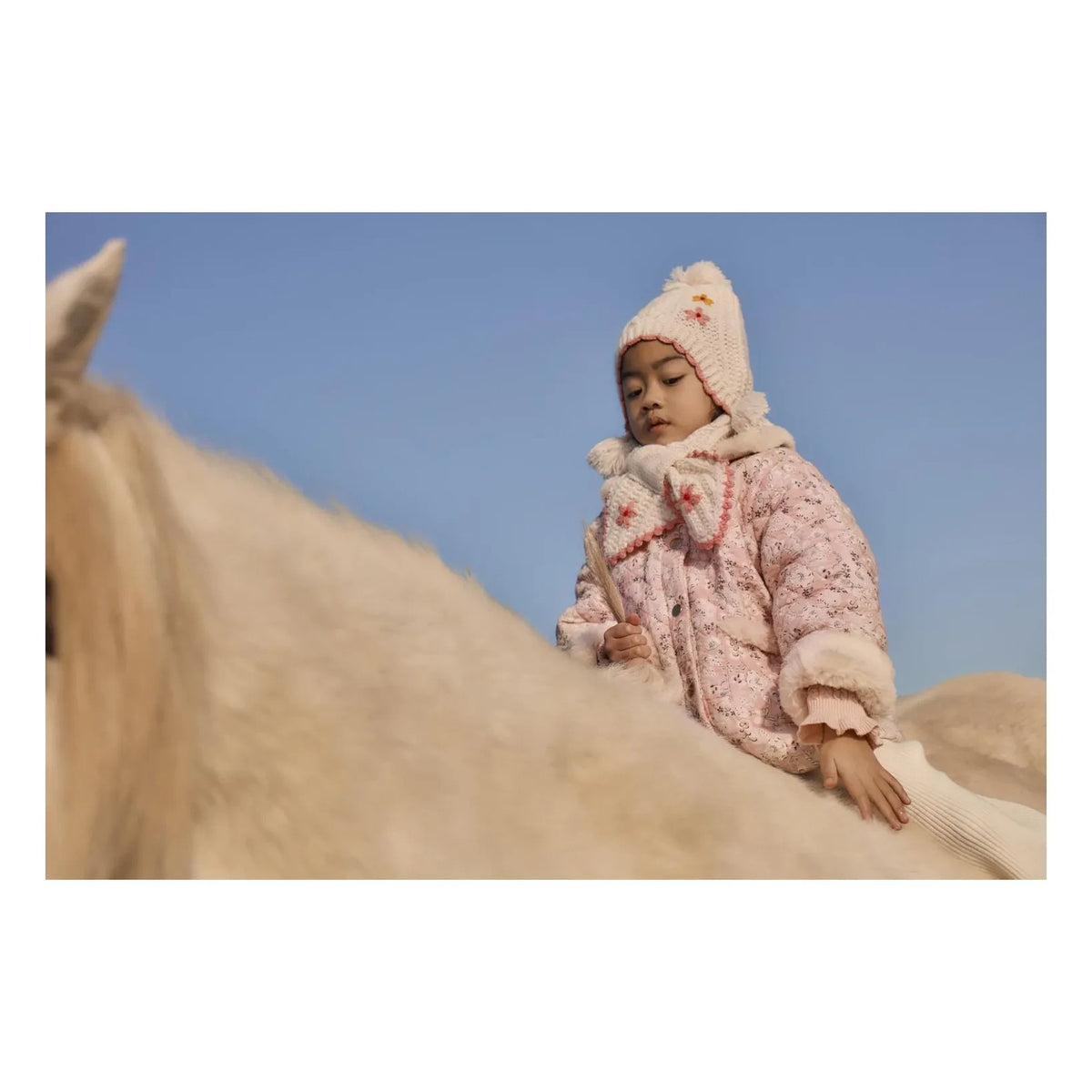 Louise Misha - Happiness Scarf | Cream