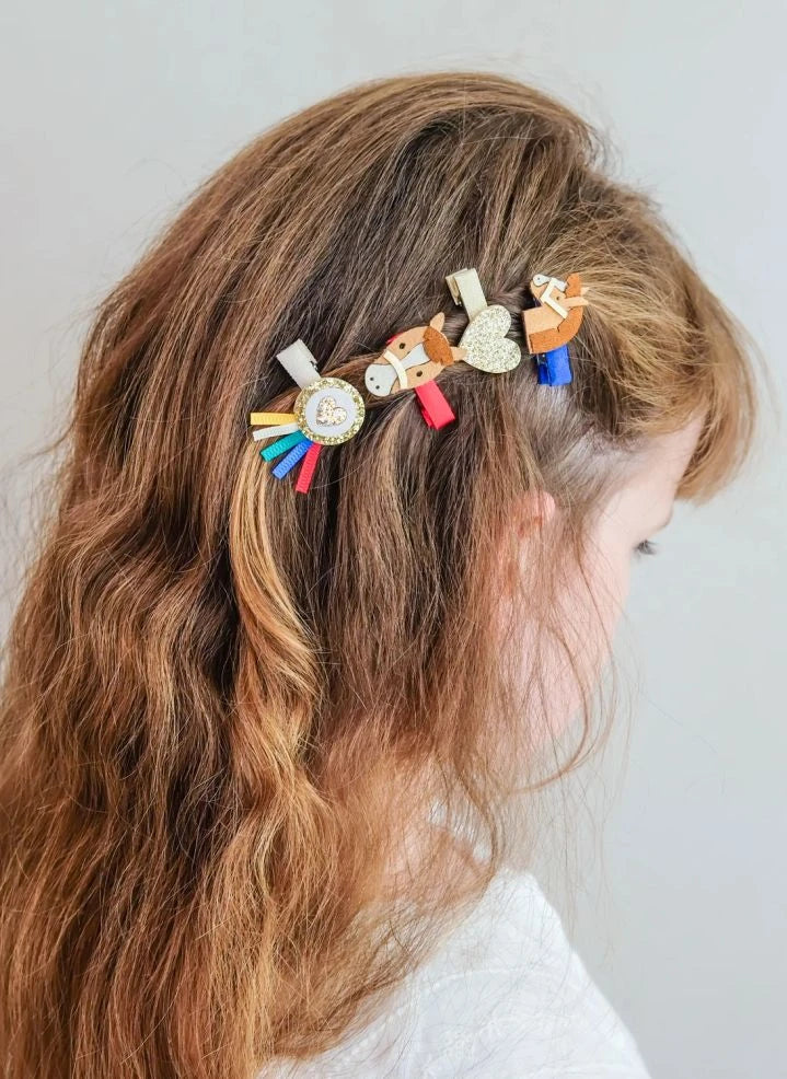 Mimi & Lula - 8-piece Pony Stick Set | Red