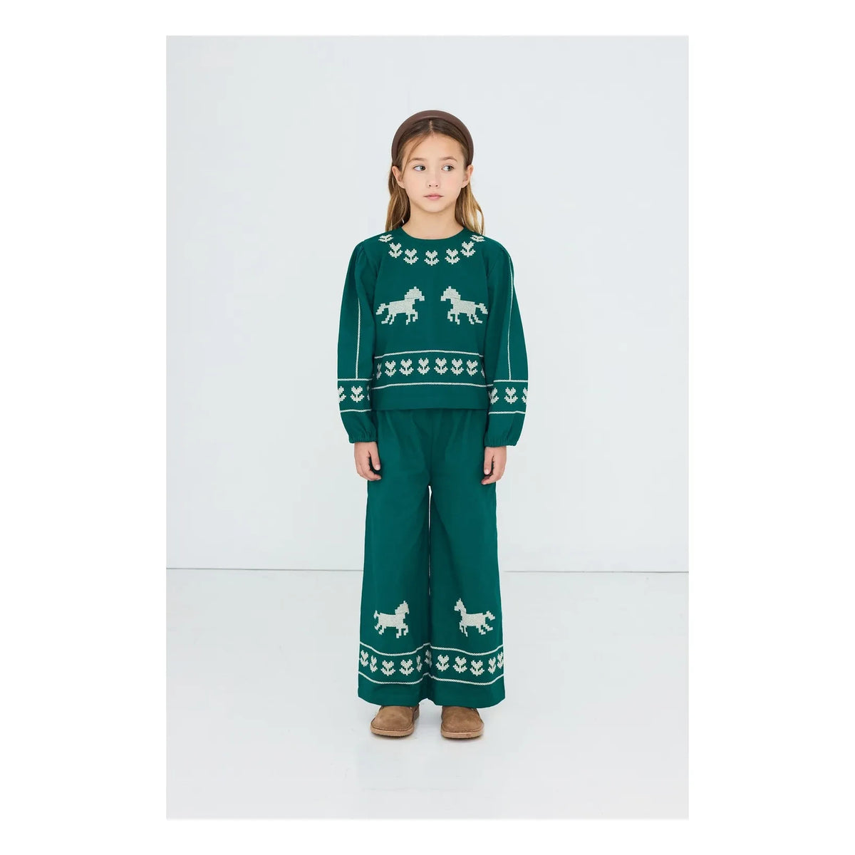 Tinycottons - Green Horse Shirt