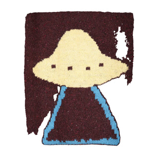 Bobo Choses - Pixel Wool Jacquard Sweater | Burgundy