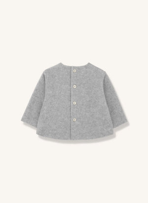1+ in the family - Alex Bamboo sweater | Light grey