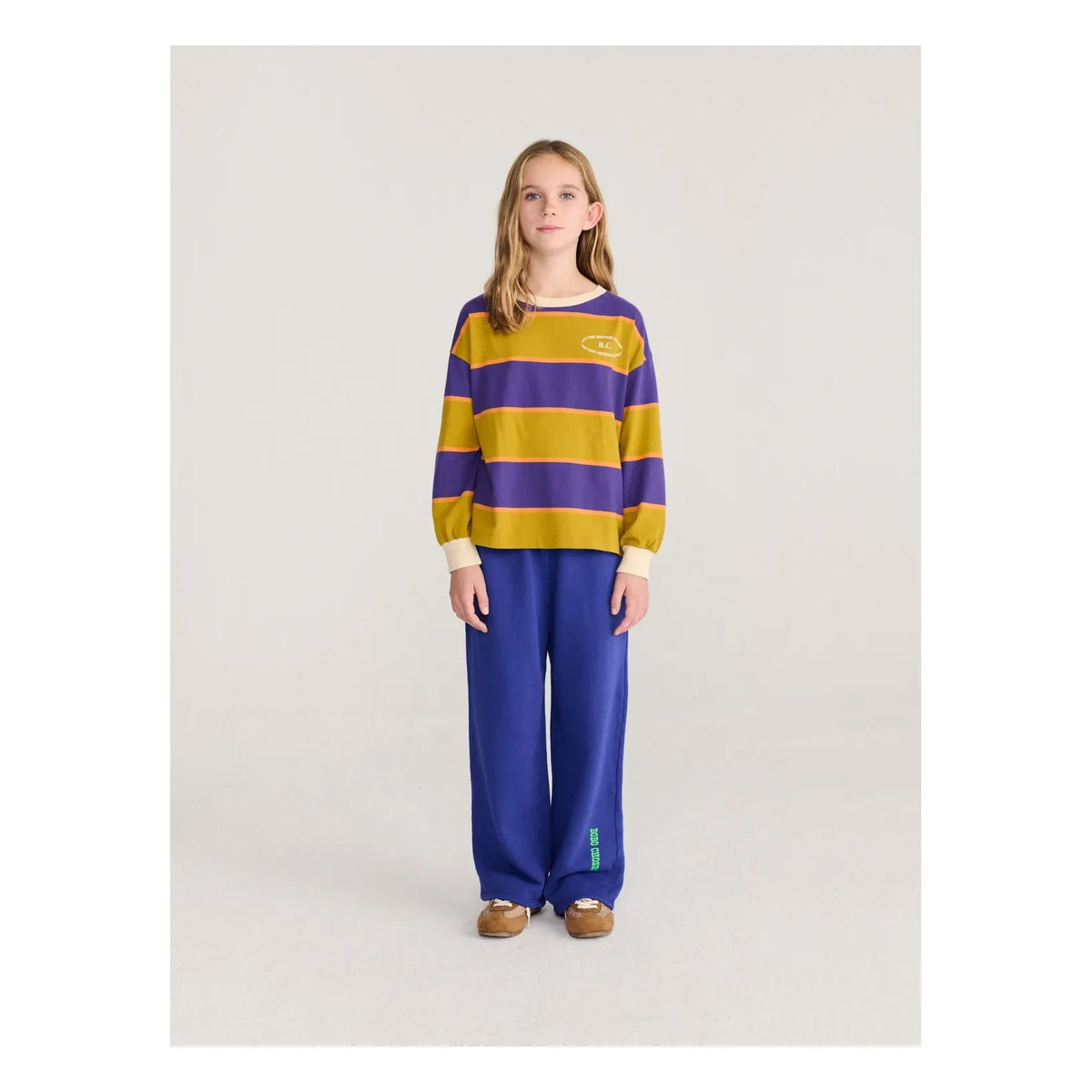 Bobo Choses - Bobo Choses Organic Cotton Wide-Fit Jogger | Navy Blue
