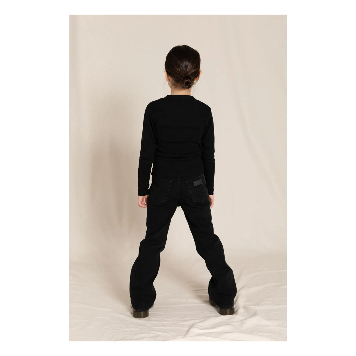 Finger in the Nose - Fiona Spanish-Cut Jeans | Dark Black
