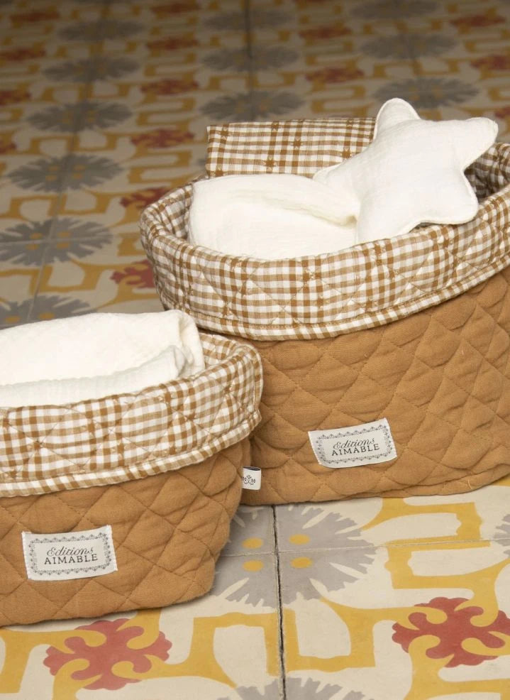 Editions Aimable - Paul storage basket | Hazel Cotton