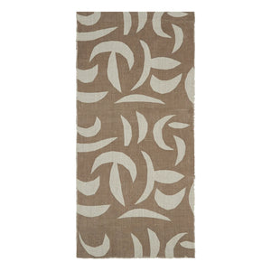 Aeand - Carob Linen Wall Hanging | Chocolate
